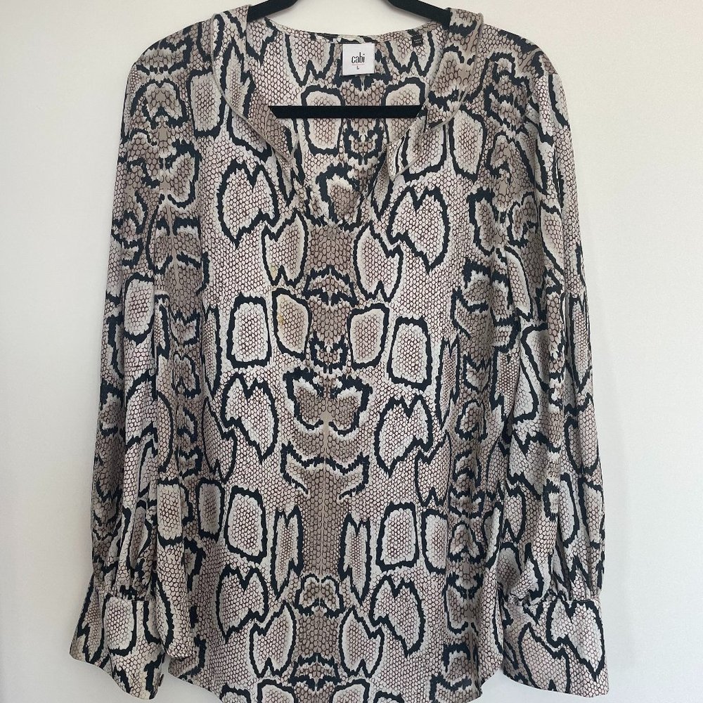 Cabi Serpentine Blouse Size L
